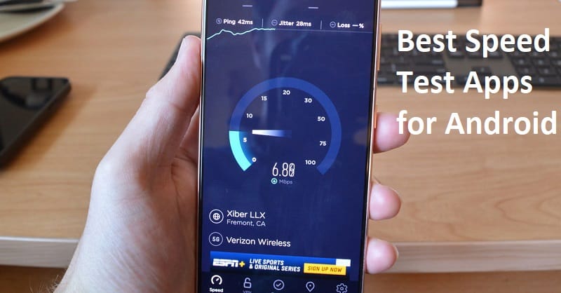 इंटरनेट स्पीड टेस्ट करने वाली बेस्ट ऐप्स – Best Speed Test apps for Android