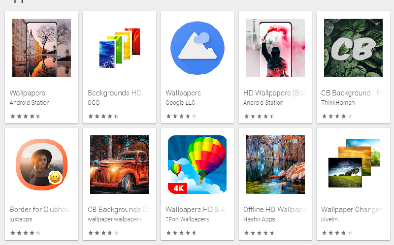 बेस्ट बैकग्राउंड वॉलपेपर ऐप्स – Best background wallpaper apps for android